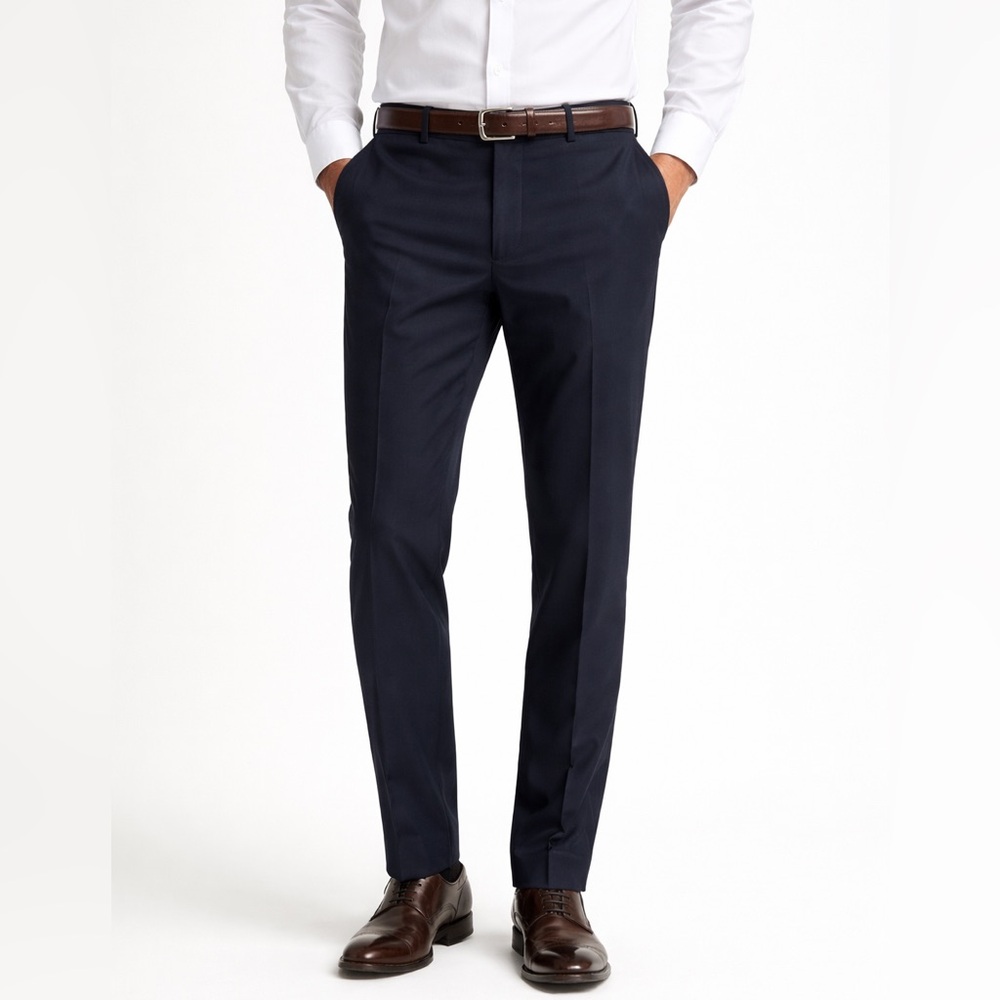 Theory Wool Dress Pants Mens Size 34 Navy